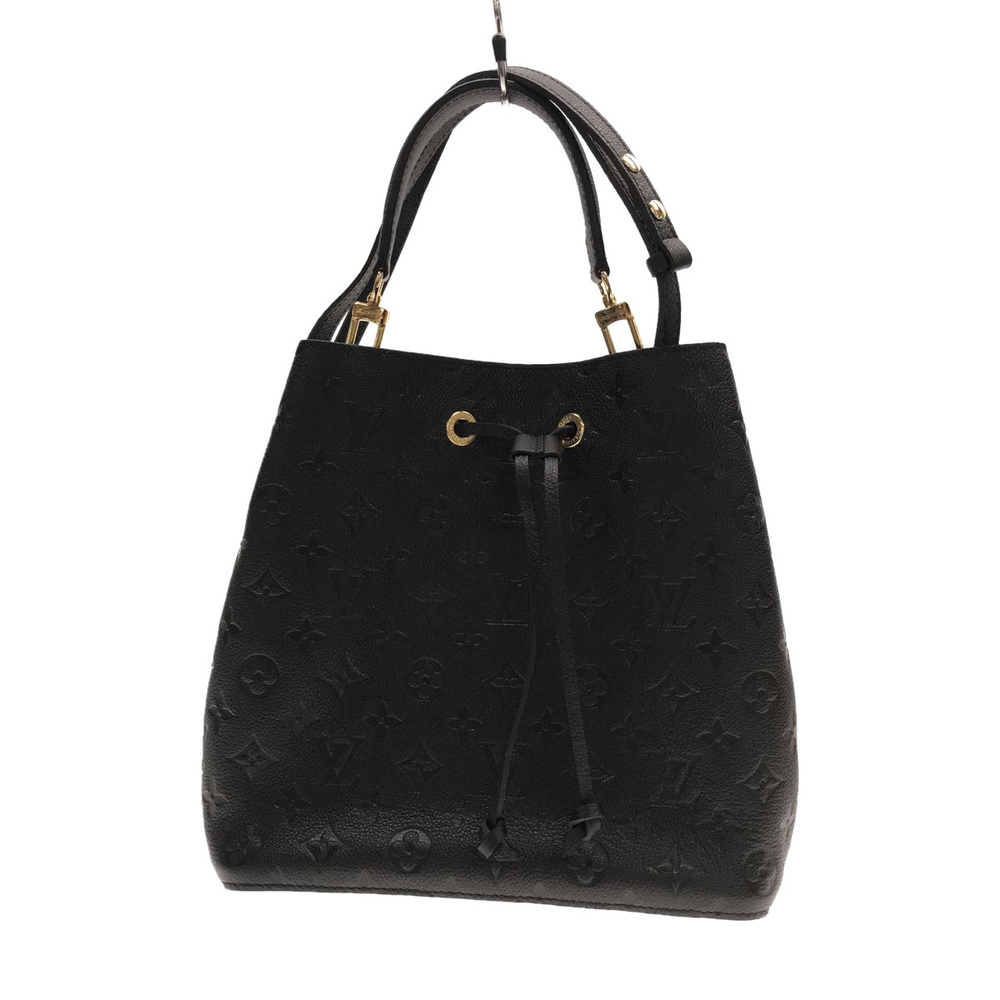 Louis Vuitton Neo Monogram Implant Leather Handbag